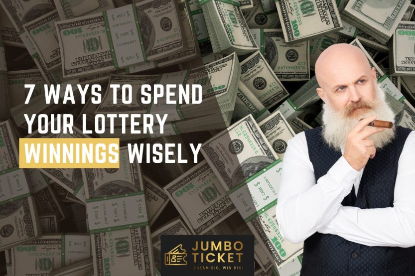 Ways to spend lottery winning wisely banner image
