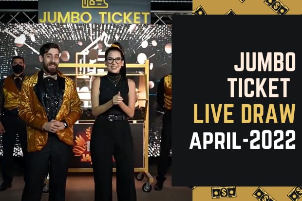 Jumbo Ticket Live Draw As It Happened - April 5th, 2022