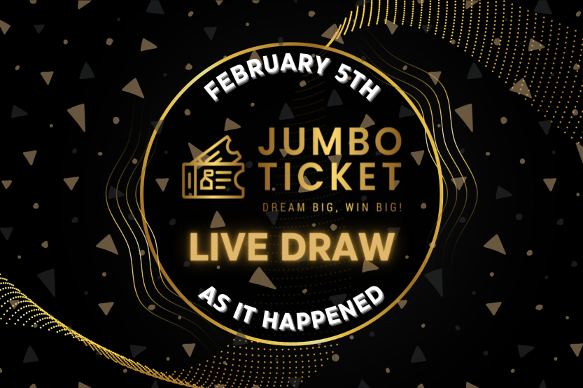 Jumbo Ticket live draw February